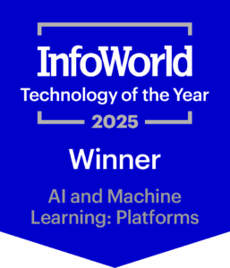 Logotipo del premio «Tecnología del año 2025» de InfoWorld